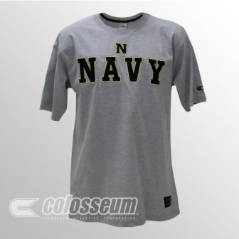 Buy Navy Licensed Embroidered Logo T-Shirt by Colosseum Athletics