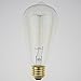 Vintage Edison Light Bulb 25 Watt Antique Decorative Incandescent Bulb Dimmable Filament Bulbs for Farmhouse Lighting Fixture, 2700K Warm Yellow, 85 Lumens, 6 Pack