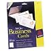 Avery 2 X 3.5in Ink Jet Business Cards (250 Cards) (Ivory)
