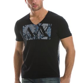Armani Exchange A|X Snakeskin Print T-Shirt