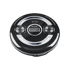 X4-Tech SunWalker Tragbarer CD Player Musikplayer mit LCD Display und Stereoausgang