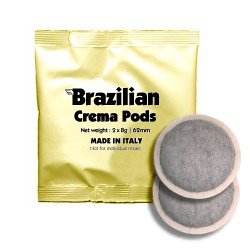 Brazilian Crema Coffee Pods for Phillips Senseo coffee maker. Pack of 50