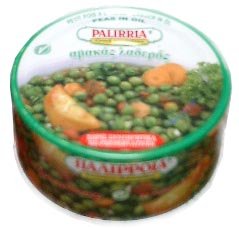 Peas in Oil - Apakas (palirria) 280g by parthenonfoods.com