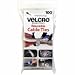 Product VEK91140 - Ties, Reusable, Adustable, Pre-cut, 8, 100 Count, Black.