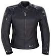 TOURMASTER/CORTECH LNX WOMENS LEATHER MOTORCYCLE JACKET BLACK SIZE:XLG
