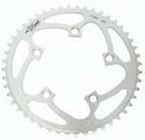 Rocket Alloy Chainring 110mm 5 Bolt 44T Silver