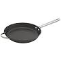 Anolon Professional Hard Anodised French Skillet Frying Pan with Helper Handle, 30 cm