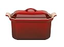 Le Creuset - Terrine &agrave; Foie gras - Presse 0,8 L - Cerise - 91008408064000