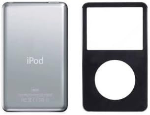 SeattleTech ipod classic 5th 60GB Thick Replacement Housing Rear Panel Back Cover Case+faceplate black