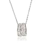 Sterling Silver & CZ Necklace