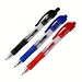 Office Products : Integra : Gel Pen,Retractable,Permanent,.5mm Point,Blue Barrel/Ink -:- Sold as 2 Packs of - 12 - / - Total of 24 Each