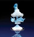Color glass carousel dolphins - Style 30308
