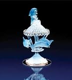 Color glass carousel dolphins - Style 30308