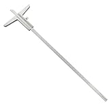 uxcell 深さノギス　金属　シルバートーン　375×100×9mm　410×125x25mm