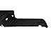 Rear Step Bumper Top Pad Black With Sensor Hole For 2013-2016 Ford Super Duty FO1191139