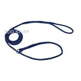 Kennel Slip Lead - Braided Polyethylene - DARK BLUE, by Pet Supply City