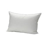lestra - oreiller américain - 50x70cm - fibres creuses - blanc - or-am