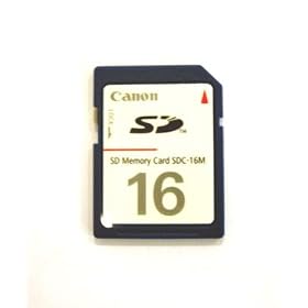 Canon SDC-16M Secure Digital Memory Card SD for Powershot Cameras