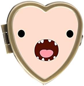 Custom Finn Adventure Time Quotes Slim Vogue Decorative Pill Cases Travel Holder Storage Heart Shape Organizer Pill Box Medicine Pill