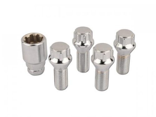 FK Automotive FKLB14251-4 Felgenschloss 4er Set - M14 x 1,5 25 KE 4 Radschrauben + 1 Adapt Preisvergleich
