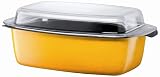 Review Silit 91 3432 1733 / Silit 5-1/2-Quart Gourmet Roasting Pan with Lid, Crazy Yellow