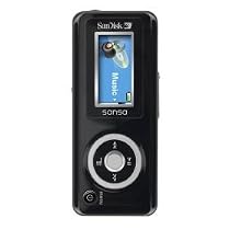 SanDisk Sansa c140 - Digital player / radio - flash 1 GB - WMA, MP3 - display: 1.21"