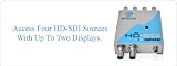 4x2 HD-SDI Switcher with Discrete IR Remote Control
