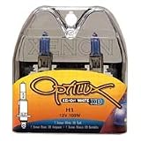 Hella OptiLux Xenon White XB H1 12V 100W Bulb - Twin Pack