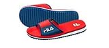 Produkt-Bild: Fila Herren Badelatschen Gr. 40 Badepantolette Badeschuhe rot/blau
