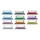 Folder Tabs, Plastic, 2, 1/5 Tab Cut, Clear, 25/Pack ESS42