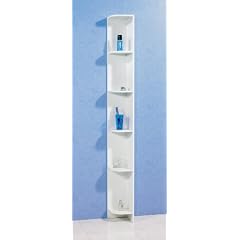 Fackelmann Eckregal STANDARD stehend (Farbe: wei�)