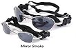 Doggles K9 Optix Sunglasses - SIZE LARGE - SILVER FRAME - MIRROR LENS