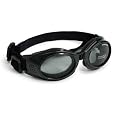 Doggles Originalz Black Frame / Smoke Lens, Choose a size: LARGE