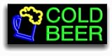 Cold Beer Neon Sign 13 x 32