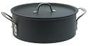 Calphalon Commercial Hard-Anodized 8-1/2-Quart Saucier with Lid