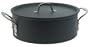 Calphalon Commercial Hard-Anodized 8-1/2-Quart Saucier with Lid