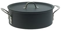 Calphalon Commercial Hard-Anodized 8-1/2-Quart Saucier with Lid
