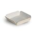 Packnwood "Canada" Molded Wooden Tray with Paper Liner, 5.3" Length x 4.9" Width x 1.1" Height Exterior (Case of 210)