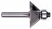 Milwaukee 48-23-7200 1-1/2 by 2-3/16-Inch Chamfer Router Bit with 1/4-Inch Shank