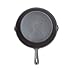Kitchen Craft Clearview Grill Pan, Cast Iron, Plain 24cm