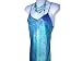  : ArtisanStreet's Shades of the Sea Silk Satin Camisole - Hand Painted. One Of A Kind.