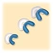 MEDICOM DENTI CARE DISPOSABLE FLUORIDE TRAYS SINGLE Medium, Single Tray, 100/bg