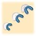 MEDICOM DENTI CARE DISPOSABLE FLUORIDE TRAYS SINGLE Medium, Single Tray, 100/bg
