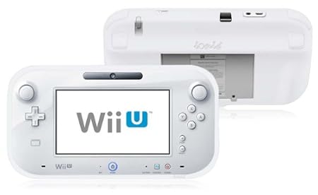 Ionic Silicon Skin Case for Nintendo Wii U (White)