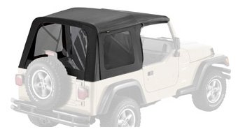 Bestop 55629-15 Supertop Black Denim Replacement Skin with Tinted Windows