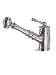 Hamat 3-3261/MOB Country Classic Metal Non-Diverting Pull-Out Kitchen Faucet Oil Rubb...