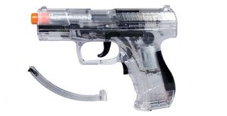 Walther P99 Clear Airsoft Electric Pistol airsoft gun