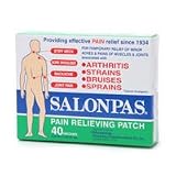 Hisamitsu Salonpas Plaster, 40-Count Units (Pack of 6)
