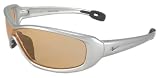 Nike Mojo Sunglasses, ES0018-004, Chrome Silver/ Orange