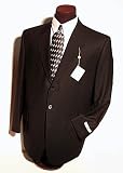 Black 3-Button Blazer by Joseph Abboud